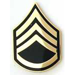  Army Staff Sergeant E-6 Mil Hat Pin
