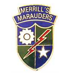  Merrills Marauders Mil Hat Pin