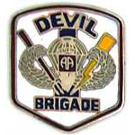  Devil Brigade Mil Hat Pin