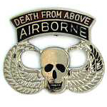  Death from Above Mil Hat Pin