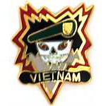  Mac Sog Vietnam Mil Hat Pin
