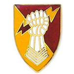  38th Artillery Mil Hat Pin