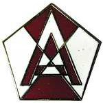  15th Army Mil Hat Pin