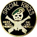  Special Forces Mil Hat Pin