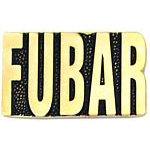  Fubar Mil Hat Pin