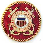  Coast Guard Mil Hat Pin