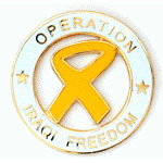Iraqi Freedom Mil Hat Pin Iraqi Freedom Mil Hat Pin