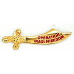 Operation Iraqi Freedom Mil Hat Pin Operation Iraqi Freedom Mil Hat Pin