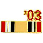Iraq 2003 Mil Hat Pin Iraq 2003 Mil Hat Pin