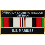Enduring Freedom US Marines Mil Hat Pin Enduring Freedom US Marines Mil Hat Pin