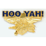 Hoo Yah! Mil Hat Pin Hoo Yah! Mil Hat Pin