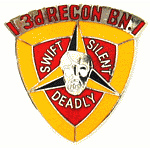 3rd Recon. Mil Hat Pin 3rd Recon. Mil Hat Pin