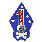  1st Marine Guadal Canal Mil Hat Pin