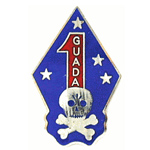 1st Marine Guadal Canal Mil Hat Pin 1st Marine Guadal Canal Mil Hat Pin