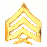  Marine Corps Sgt. Stripes Mil Hat Pin