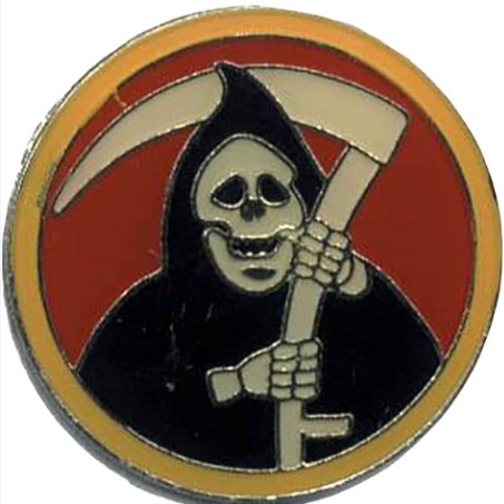 Grim Reaper Mil Hat Pin Grim Reaper Mil Hat Pin
