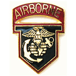  Marine Airborne Mil Hat Pin