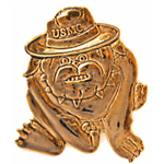  Marine Bull Dog Mil Hat Pin