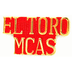  El Toro script Mil Hat Pin