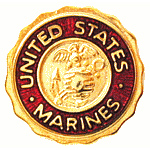  USMC small Mil Hat Pin