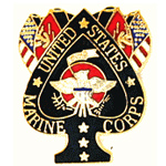  United States Marine Corps Mil Hat Pin