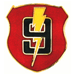 9th Regiment Mil Hat Pin 9th Regiment Mil Hat Pin