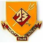 23rd Regiment Mil Hat Pin 23rd Regiment Mil Hat Pin