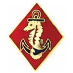  Ships logo Mil Hat Pin