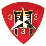  3/3 – Marines Mil Hat Pin