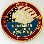 Remember our Pow/Mia Mil Hat Pin Remember our Pow/Mia Mil Hat Pin