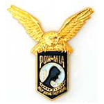 Pow-Mia Mil Hat Pin Pow-Mia Mil Hat Pin