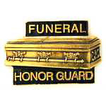  Funeral Honor Guard Mil Hat Pin