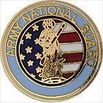  Army Nat'l Guard Mil Hat Pin