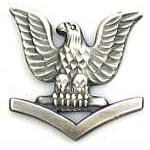  USN - Third Class Left Mil Hat Pin