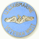 Submarine Vet Mil Hat Pin Submarine Vet Mil Hat Pin