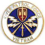 River Patrol Force Mil Hat Pin River Patrol Force Mil Hat Pin