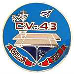 USS Coral Seas Mil Hat Pin USS Coral Seas Mil Hat Pin