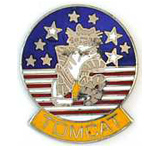  Tom Cat Mil Hat Pin