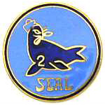Navy Seal Team 2 Mil Hat Pin Navy Seal Team 2 Mil Hat Pin