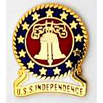 USS Independence Mil Hat Pin USS Independence Mil Hat Pin