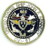 USS Kennedy Mil Hat Pin USS Kennedy Mil Hat Pin