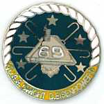 USS Eisenhower Mil Hat Pin USS Eisenhower Mil Hat Pin