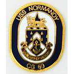 USS Normandy Mil Hat Pin USS Normandy Mil Hat Pin