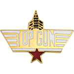 Top Gun Mil Hat Pin Top Gun Mil Hat Pin