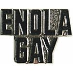  Enola Gay Air Plane Nose Art Mil Hat Pin