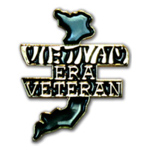  Vietnam Era Vet Mil Hat Pin