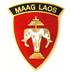  MAAG Laos Mil Hat Pin