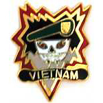  MAAG Viet Nam Mil Hat Pin