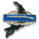  CBI on map Mil Hat Pin