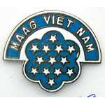 MAAG Viet Nam Mil Hat Pin